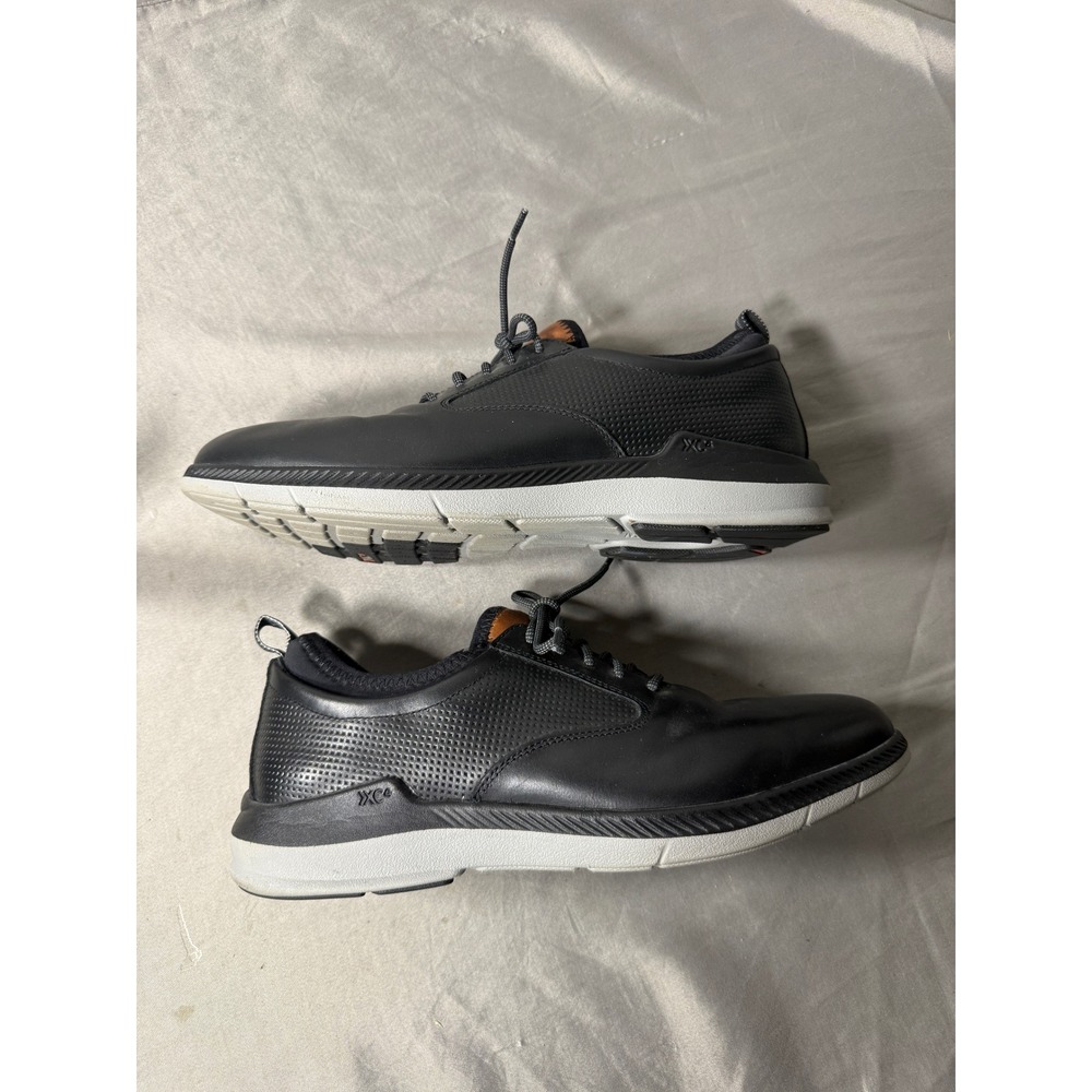 Johnston & Murphy XC4 Waterproof Black Leather TRUFOAM Shoes 20-2751 Mens 8.5 M